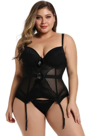 Corset Porte-jarretelles  Grande Taille