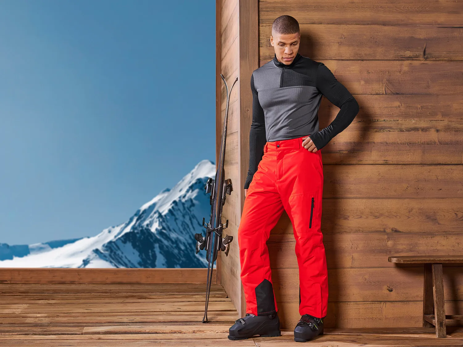 CRIVIT Pantalon de ski homme