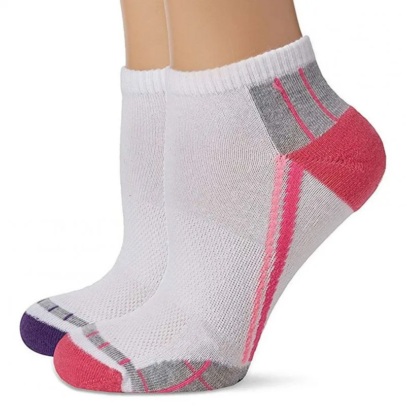 DIM 2 paires de Socquettes Femme Microfibre SNEAK XTEMP Blanc