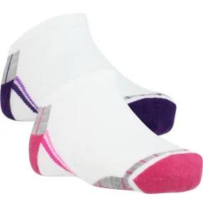 DIM 2 paires de Socquettes Femme Microfibre SNEAK XTEMP Blanc