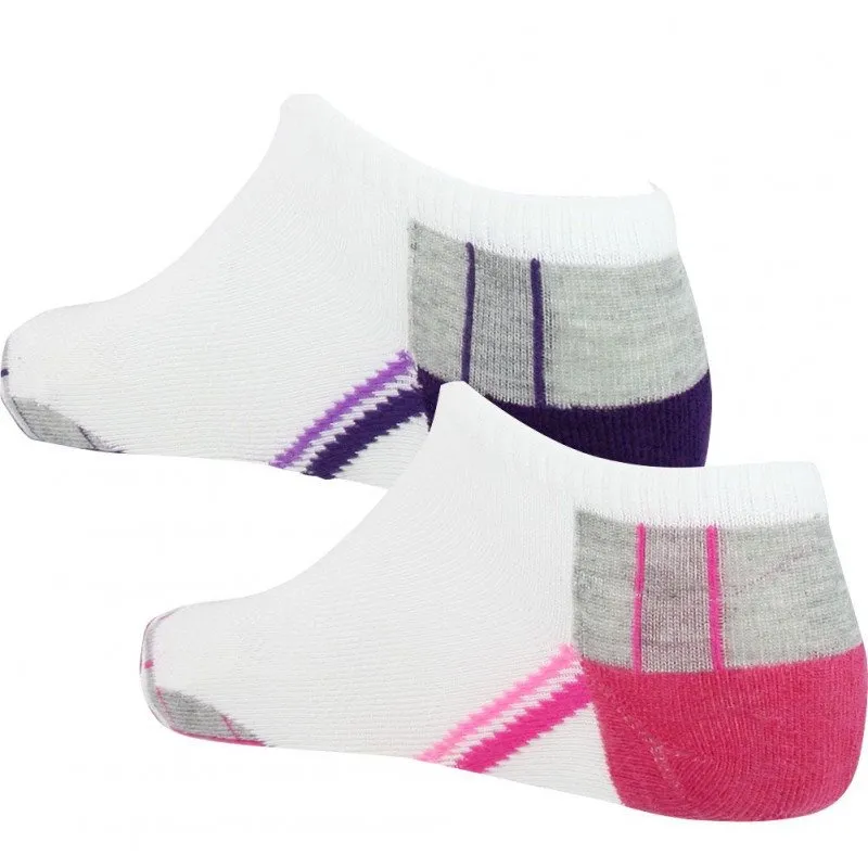 DIM 2 paires de Socquettes Femme Microfibre SNEAK XTEMP Blanc