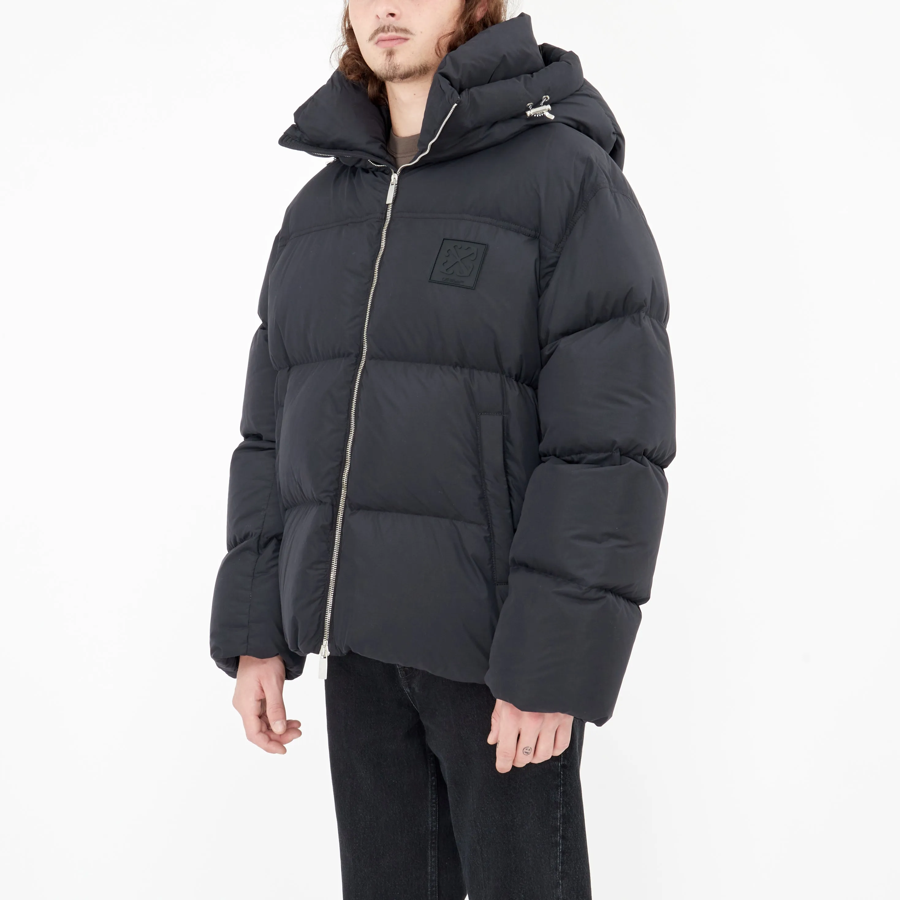 Doudoune Off-White Patch Arrow Noir