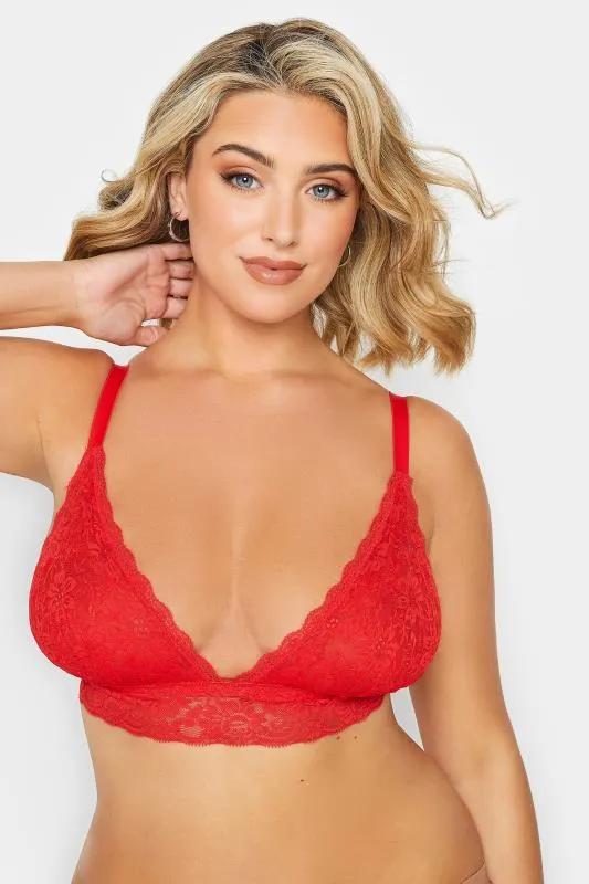 Ensemble de Lingerie Rouge Bralette