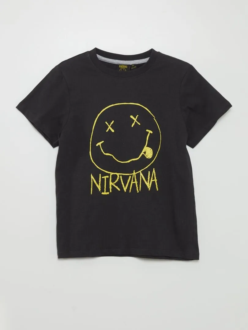 Ensemble pyjama 'Nirvana' - 2 pièces - Noir