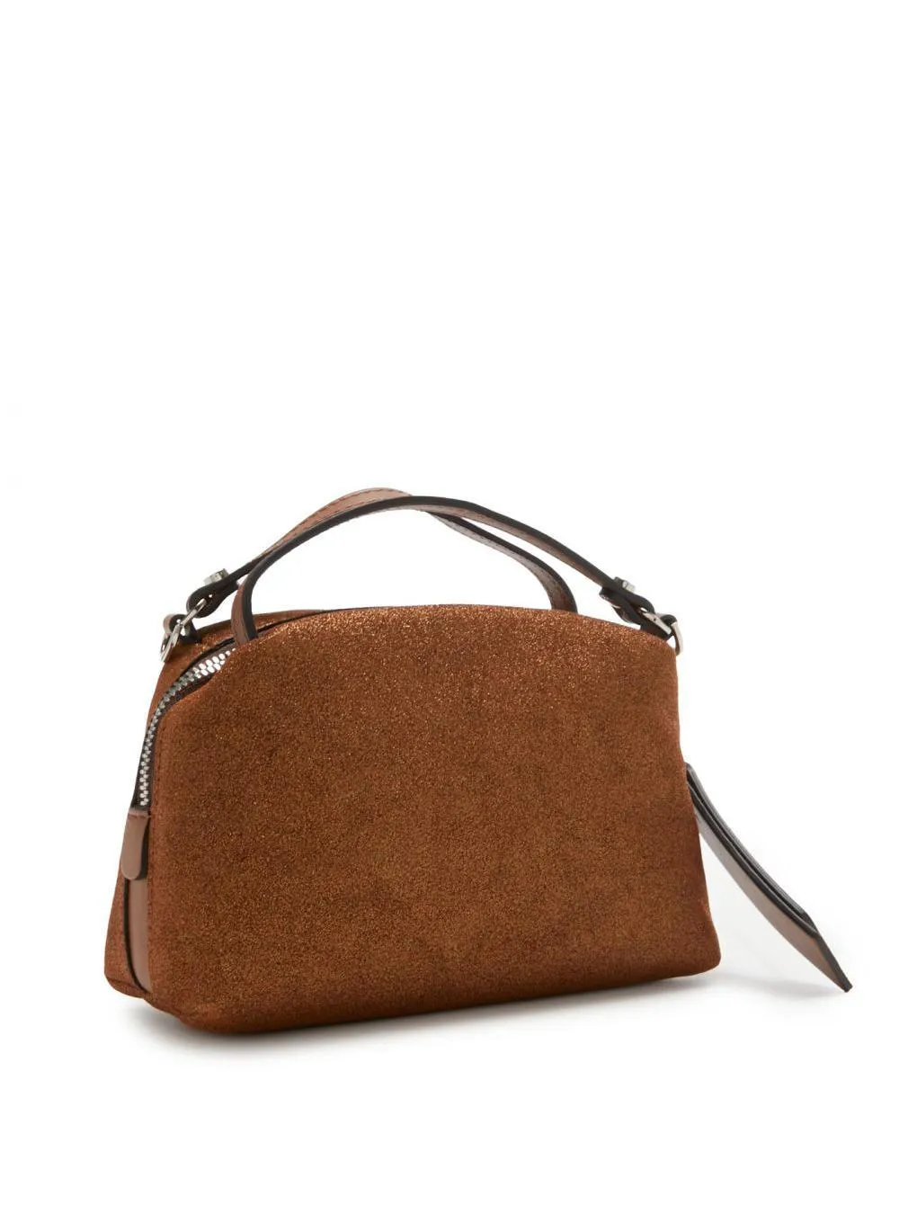 Gianni Chiarini Alifa Mini Sac En Cuir Lamé Cognac - Achetez À Prix Outlet!