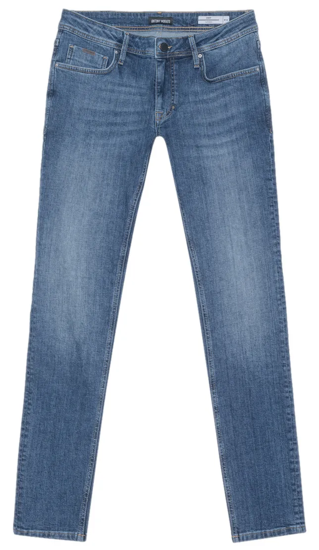 jeans homme  morato jeans ozzy tapered fit in stre