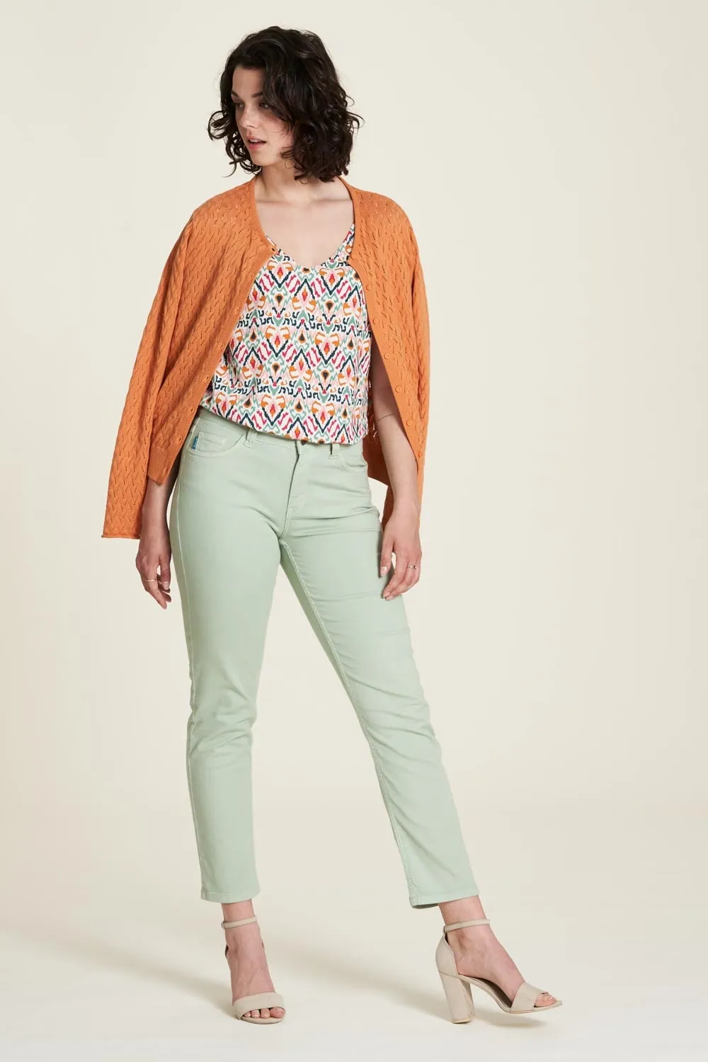 Jeans Straight Topaz Green ⋆ Bella Green ⋆ Nachhaltige Mode