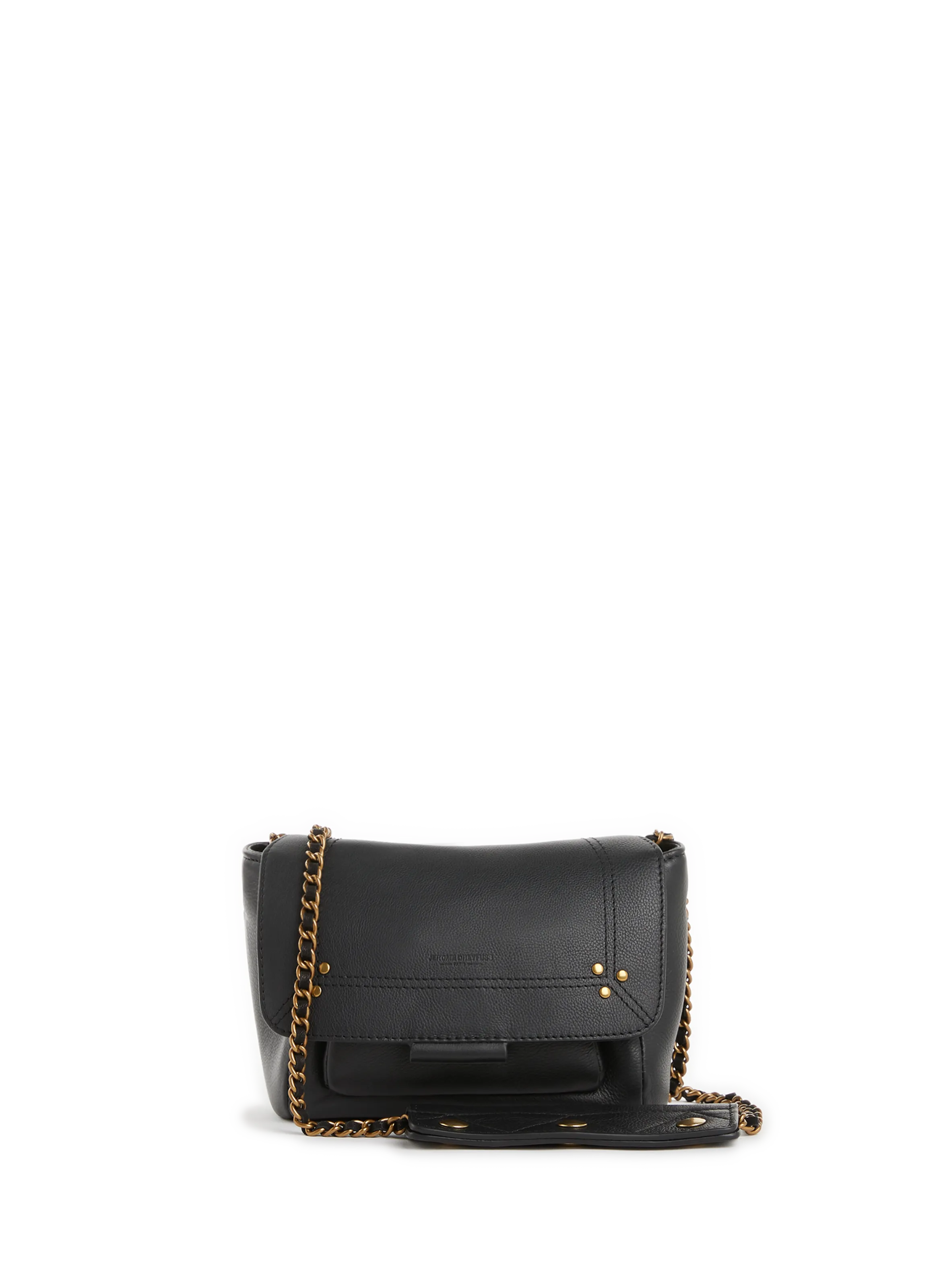 JÉRÔME DREYFUSS  Mini sac à main Lulu en cuir - Noir