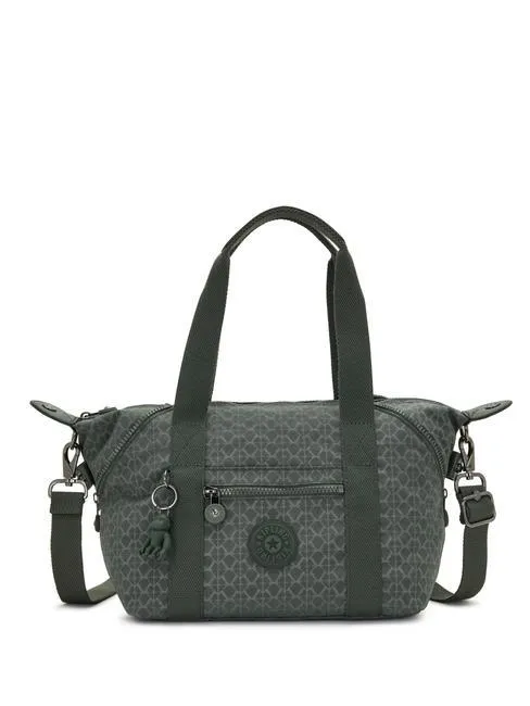 Kipling Art Mini Sac À Main / Bandoulière Signe Vert En Relief - Achetez À Prix Outlet!