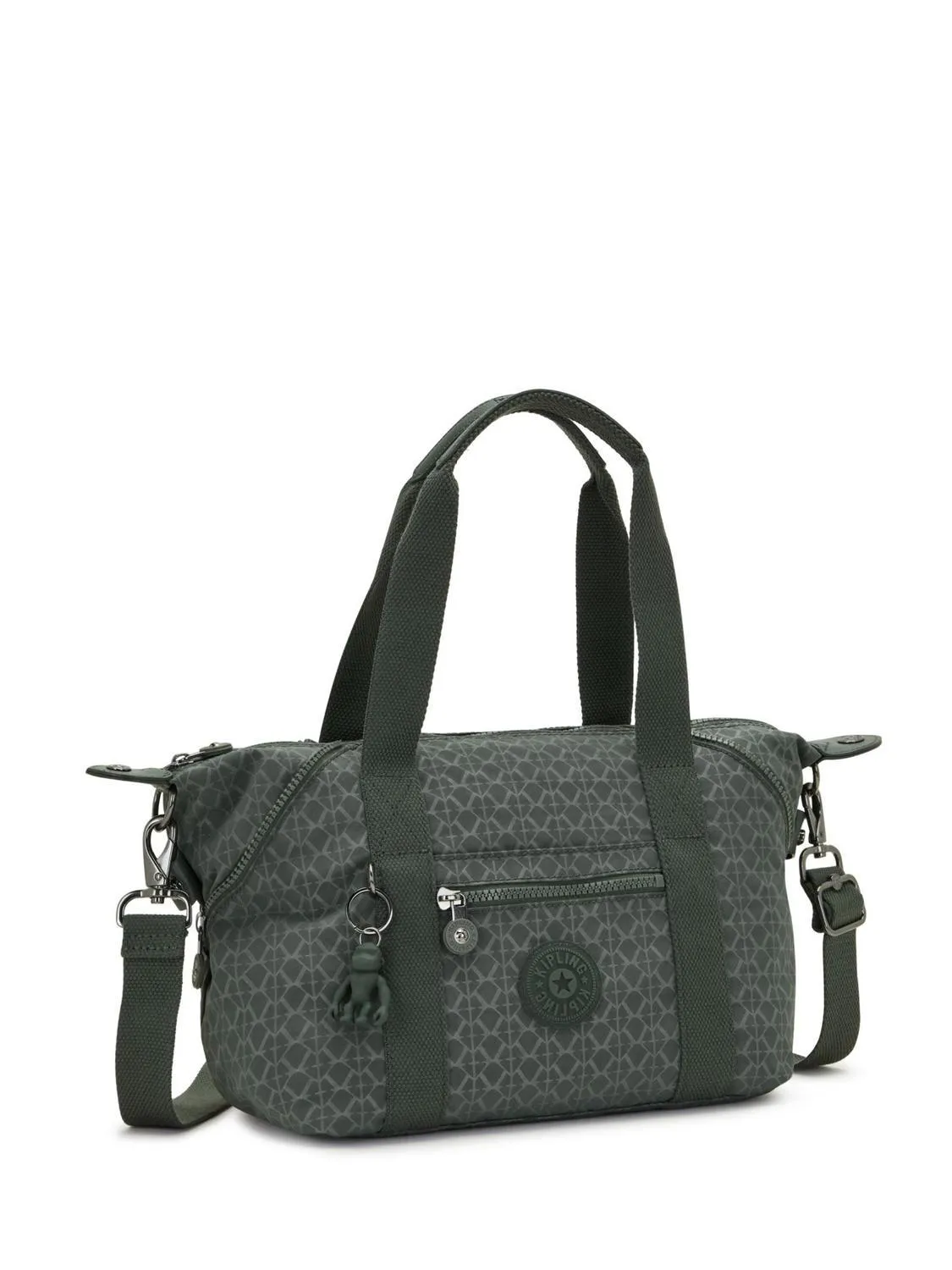 Kipling Art Mini Sac À Main / Bandoulière Signe Vert En Relief - Achetez À Prix Outlet!