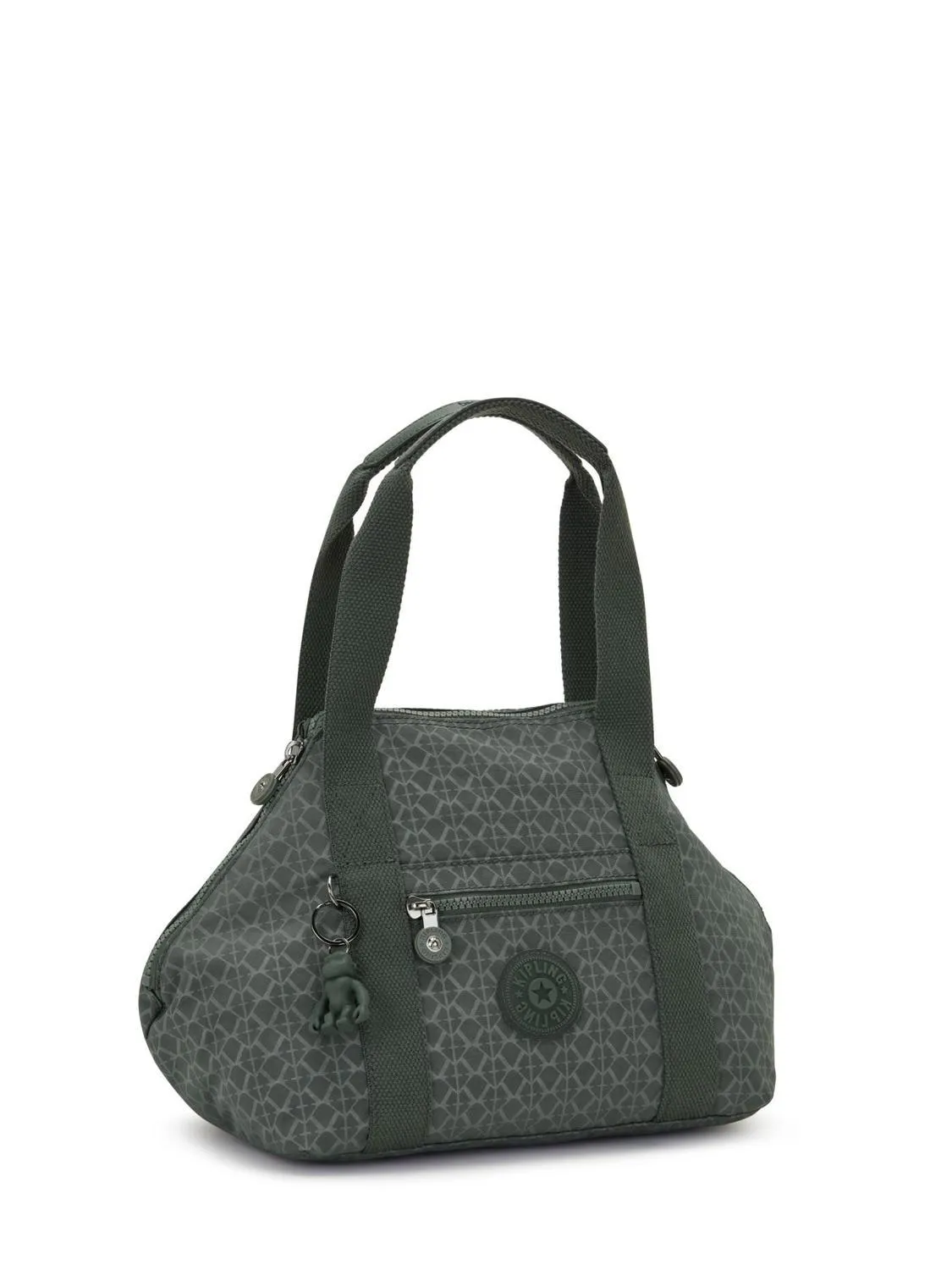 Kipling Art Mini Sac À Main / Bandoulière Signe Vert En Relief - Achetez À Prix Outlet!