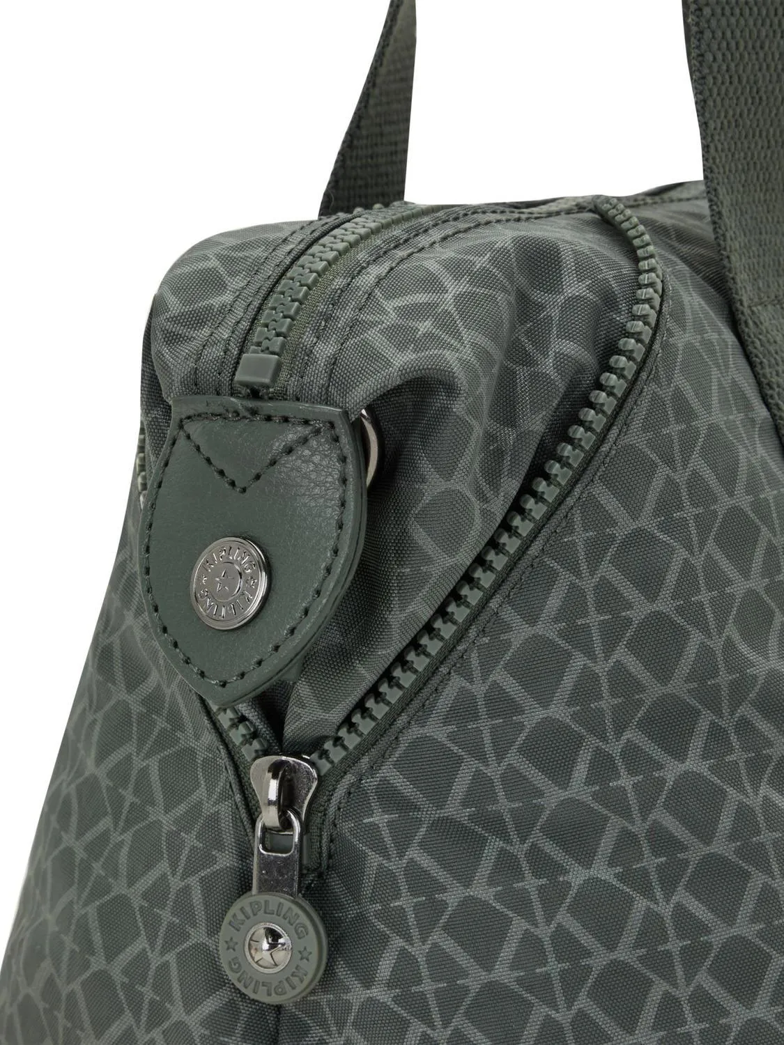 Kipling Art Mini Sac À Main / Bandoulière Signe Vert En Relief - Achetez À Prix Outlet!