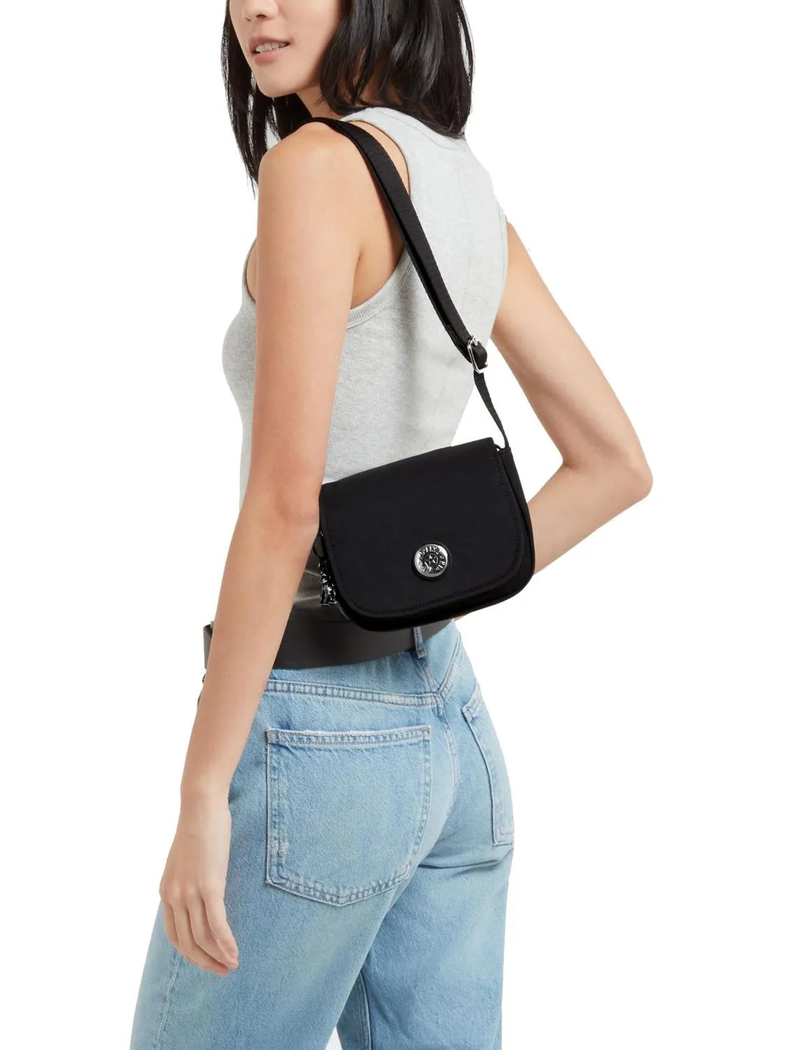 Kipling Loreen Mini Mini Sac À Rabat Épaule Noir Sans Fin - Achetez À Prix Outlet!