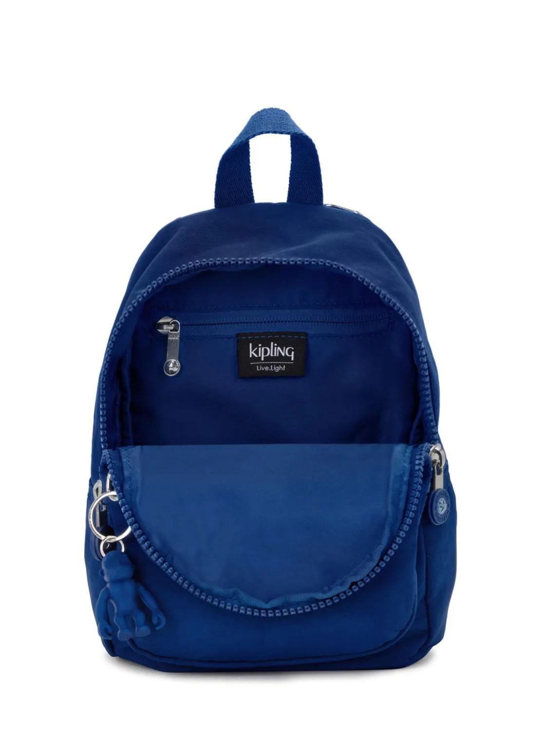 Kipling New Delia Compact Mini Sac À Dos Bleu Ciel Profond - Achetez À Prix Outlet!