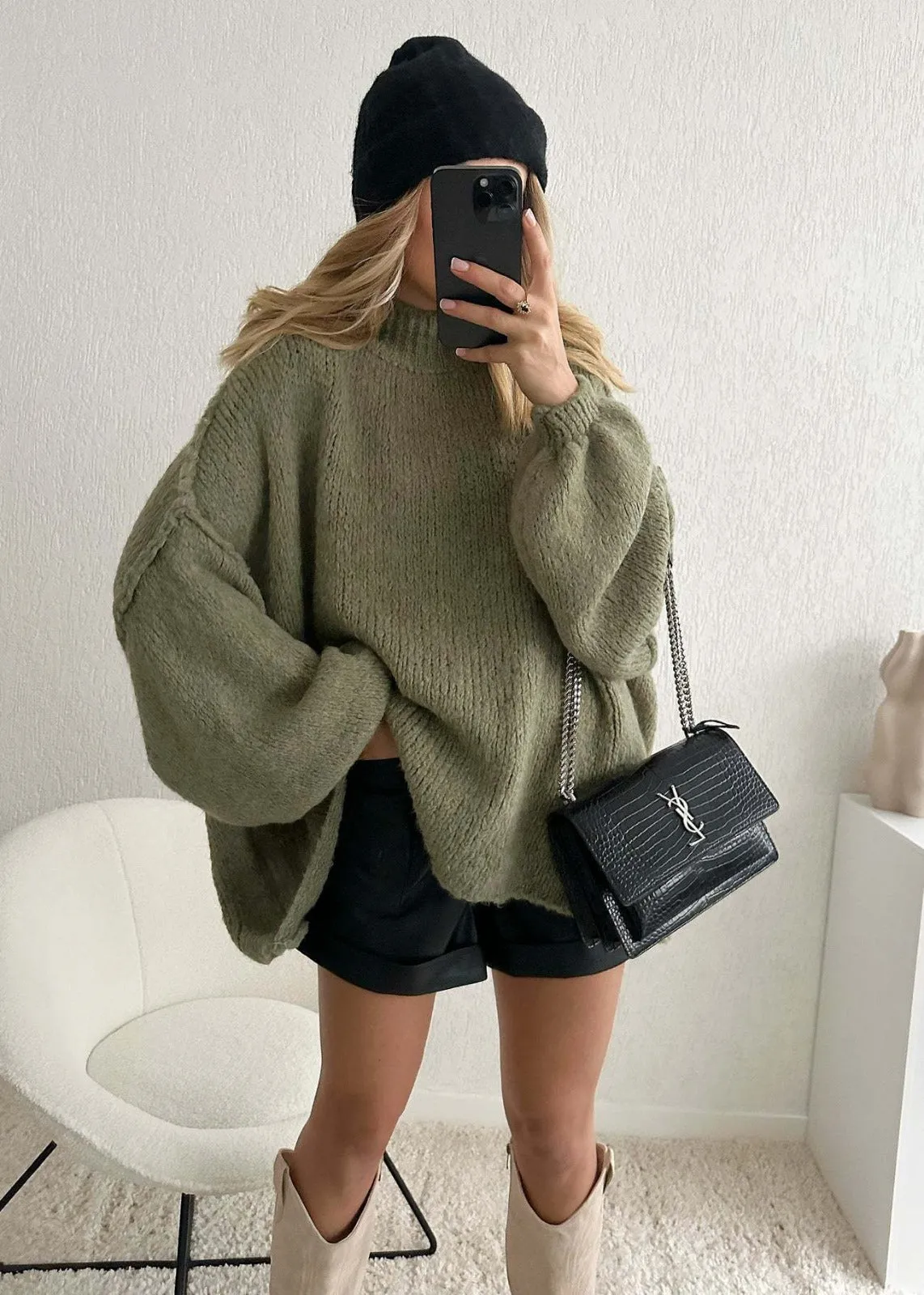 Larae | Pull en tricot oversize