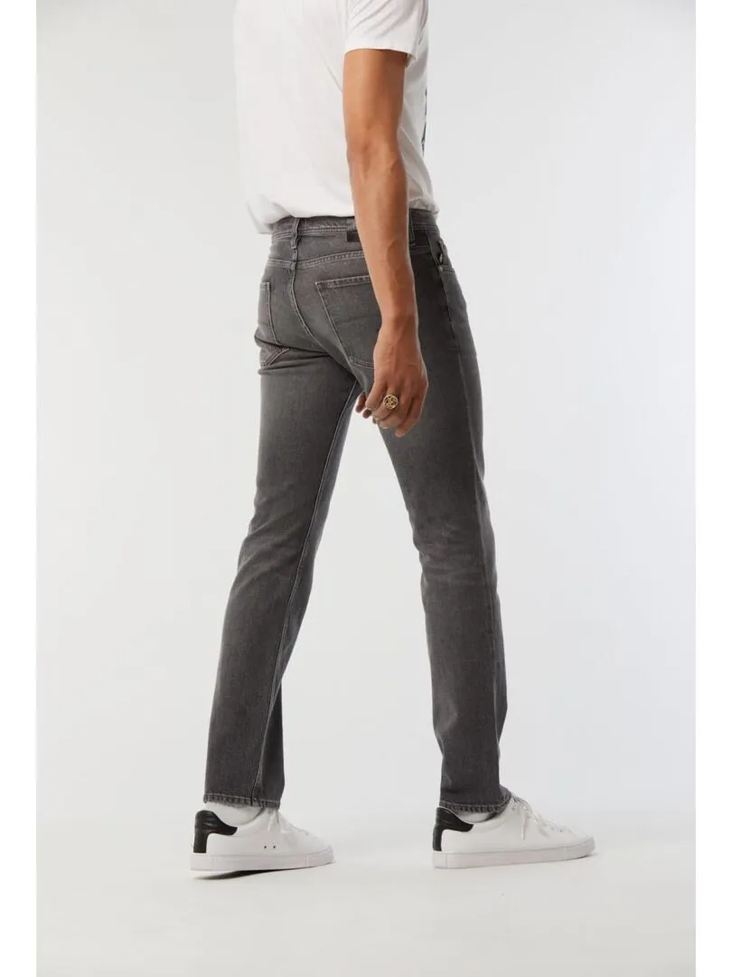 Lee Cooper - Pantalon coton straight LC122ZP - Gris foncé