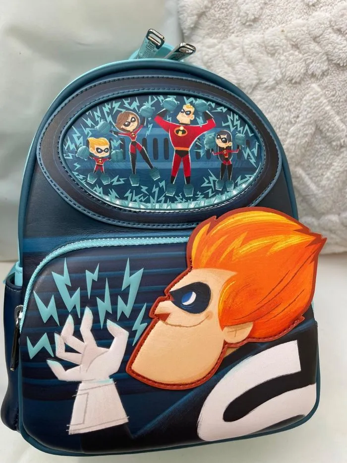 Loungefly Mini Sac A Dos Pixar Moments Incredibles Syndrome - Loungefly | Beebs