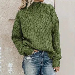 Léa Blanchet | Pull oversize Turtle-Neck