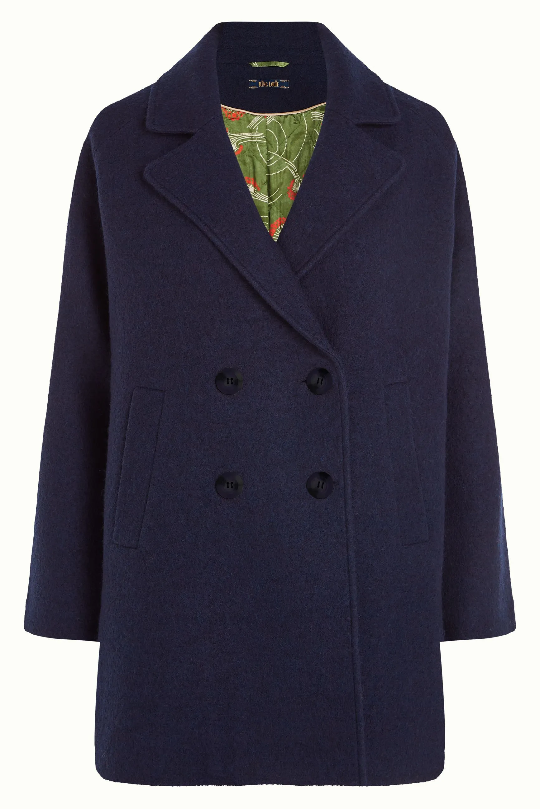 Manteau Amelie Kennedy - Ink Bleu