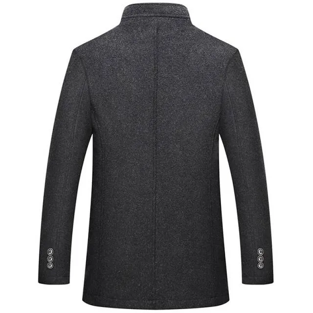 Manteau en laine chaud - Look Homme