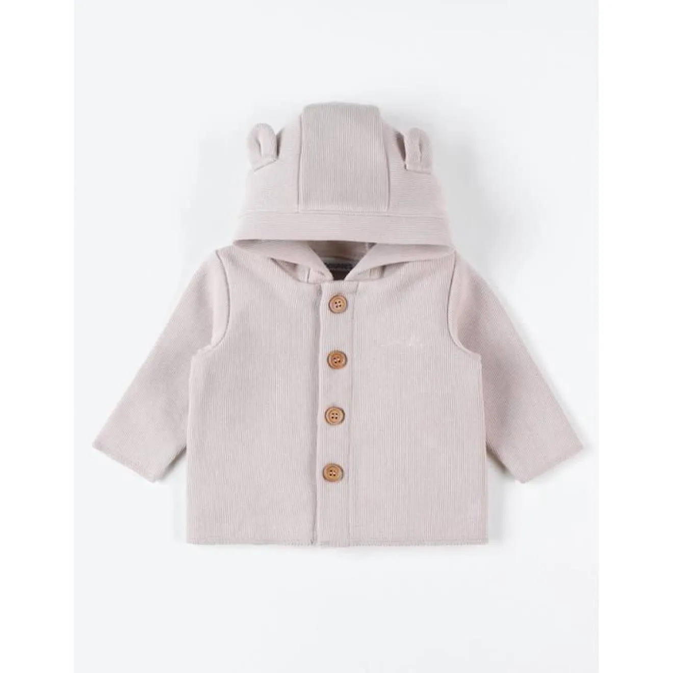 Manteau en velours beige - Noukies