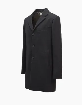 Manteau gris foncé homme