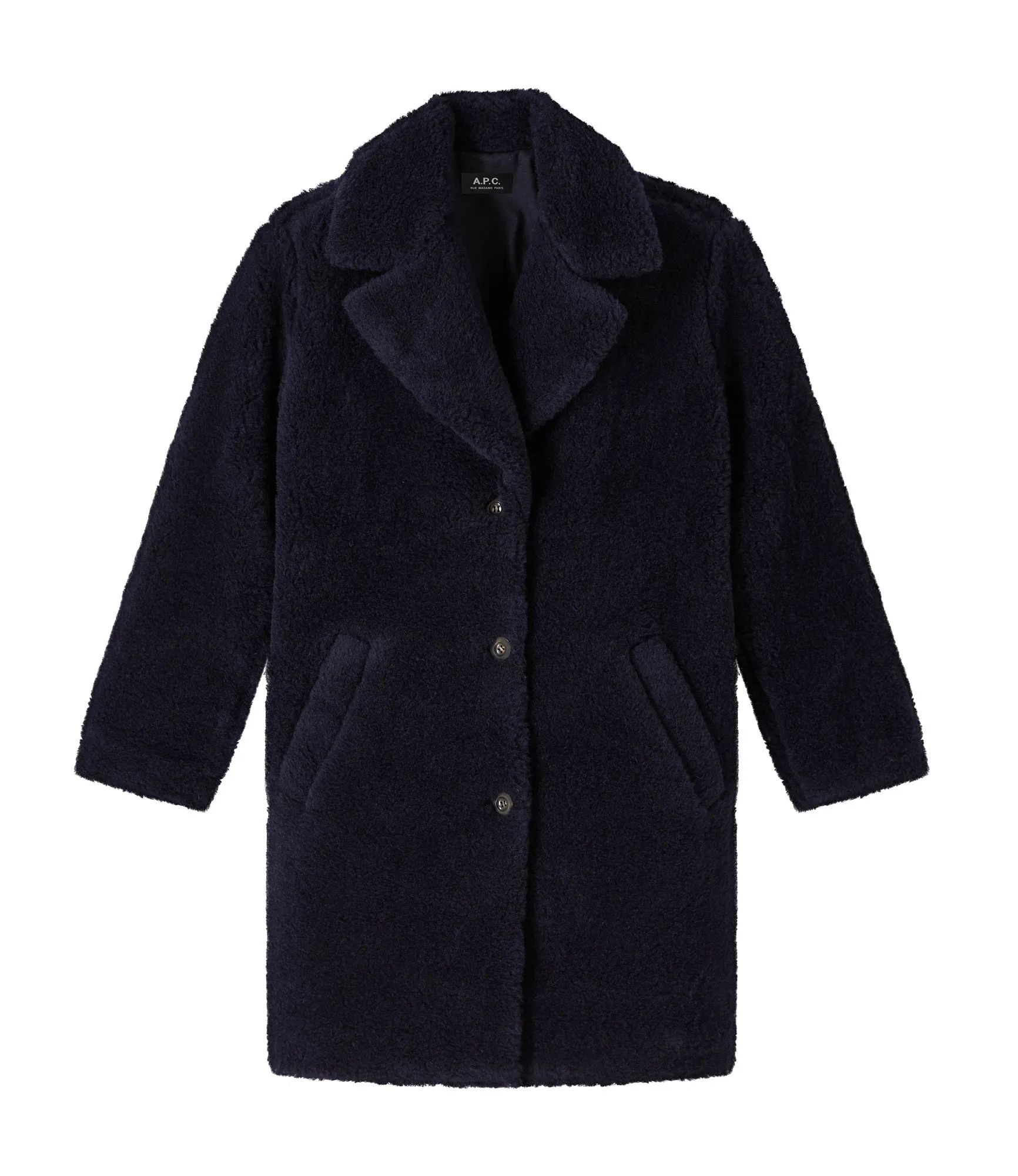 Manteau Nicolette Dark navy | A.P.C.