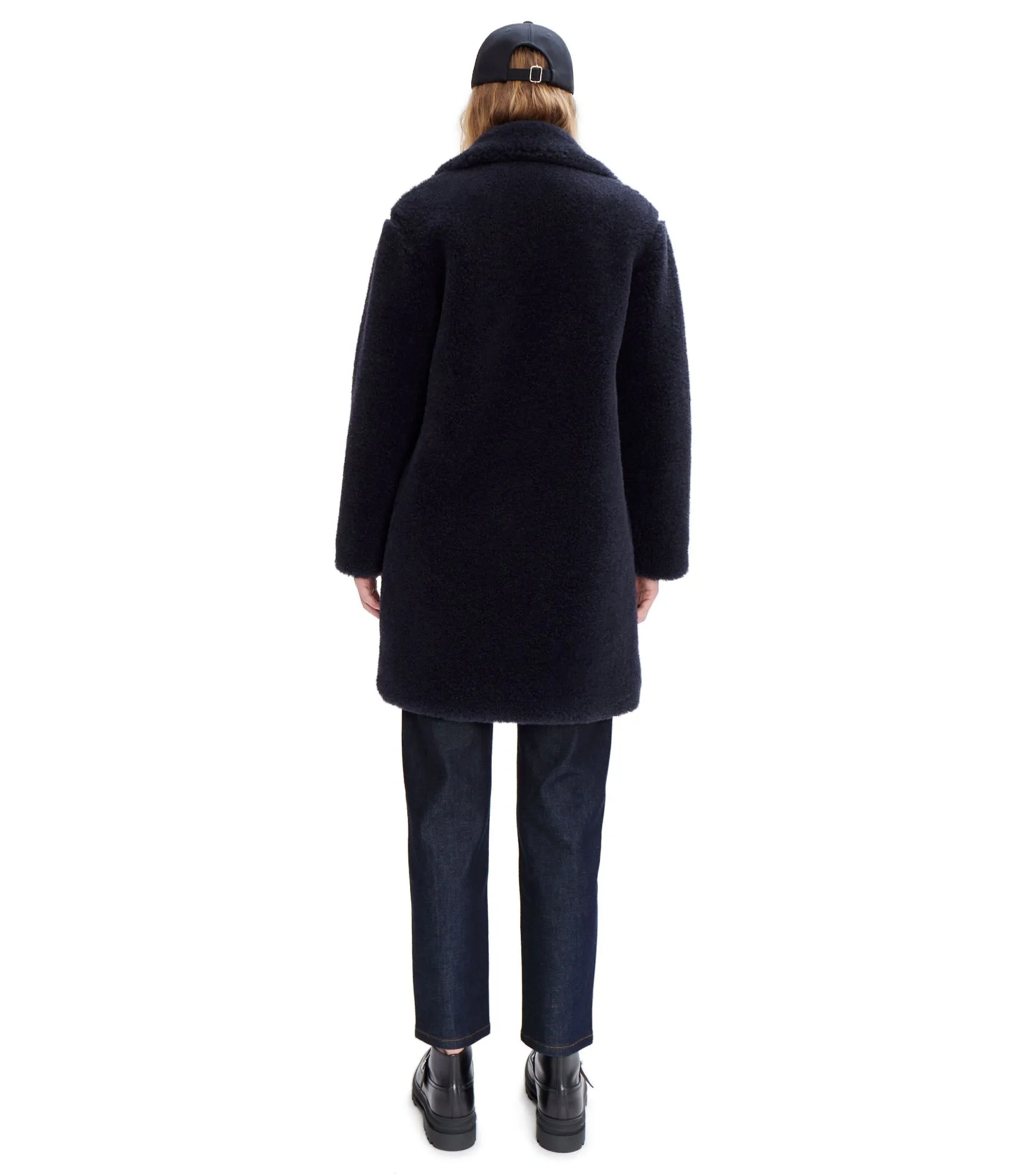 Manteau Nicolette Dark navy | A.P.C.