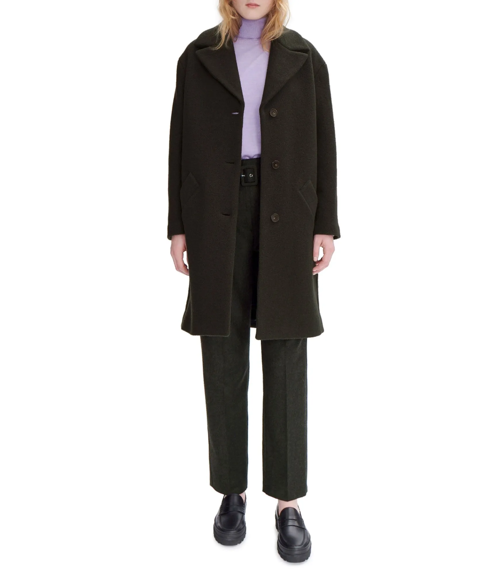 Manteau Ninon Vert foncé | A.P.C.