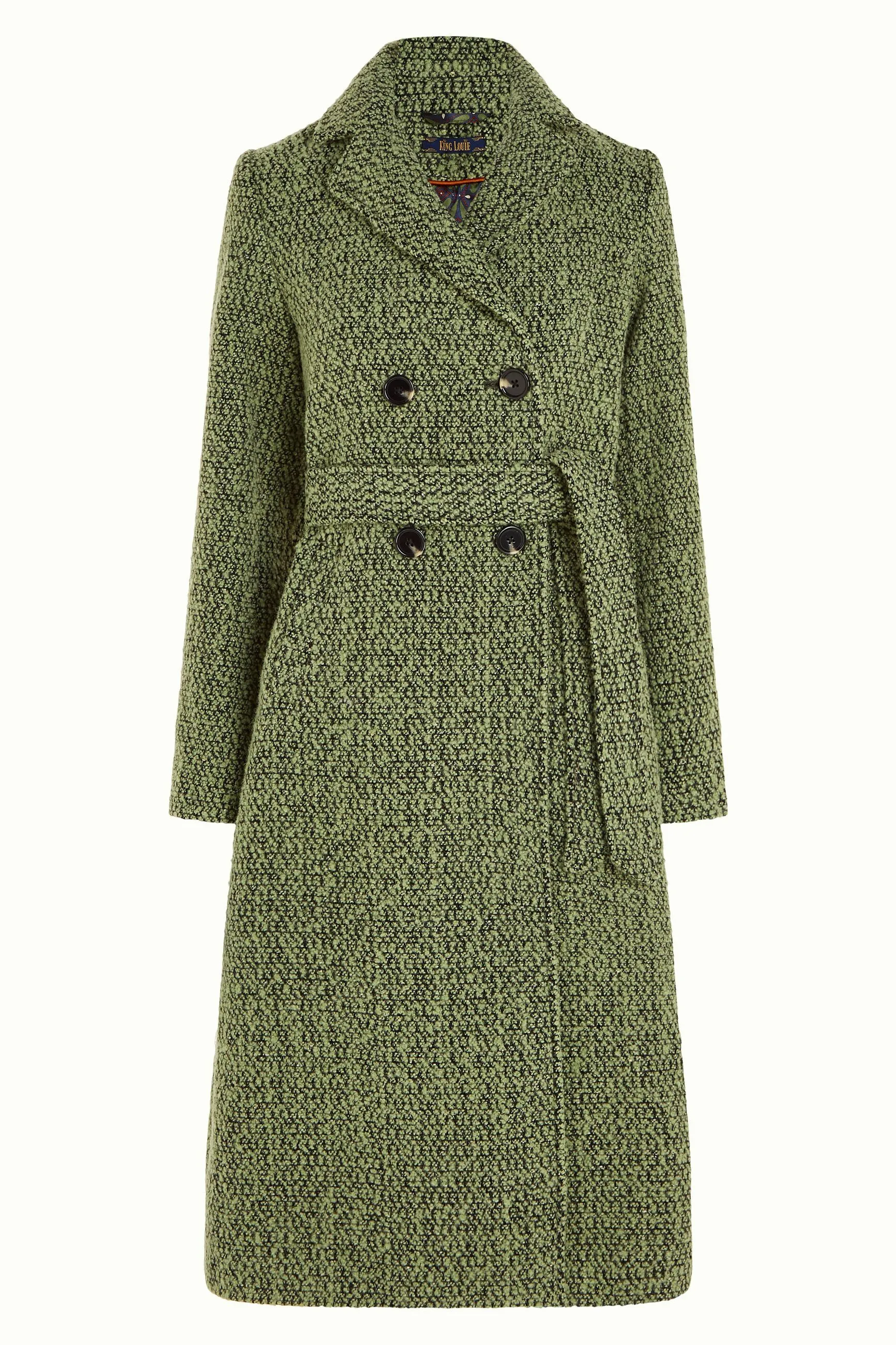 Manteau Robin Boucle - Jade Vert