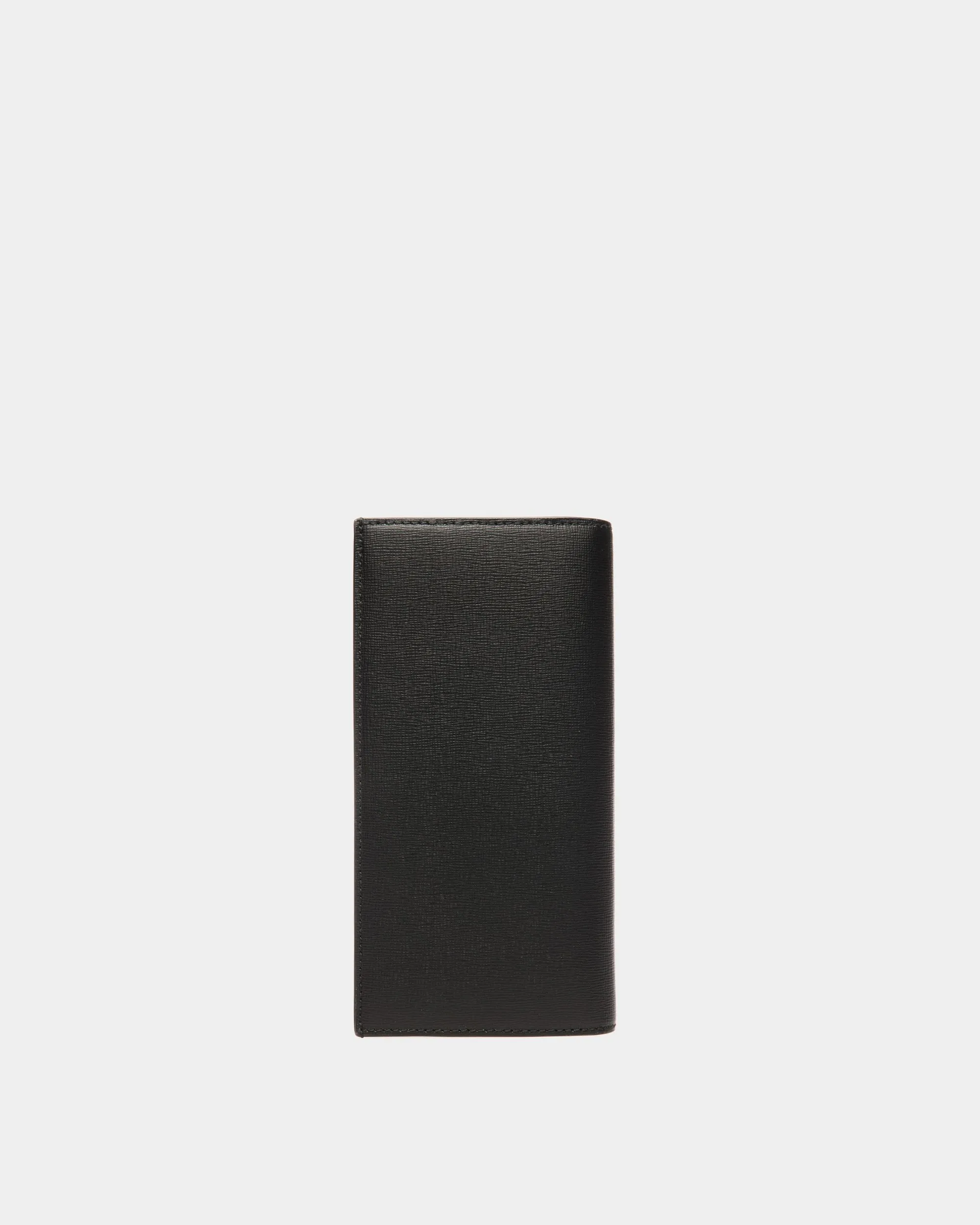 Mythos Continental Wallet In Black Recycled Leather