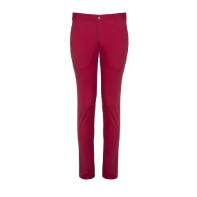 PANTALON CURLING EN COTON D'HIVER - ROUGE