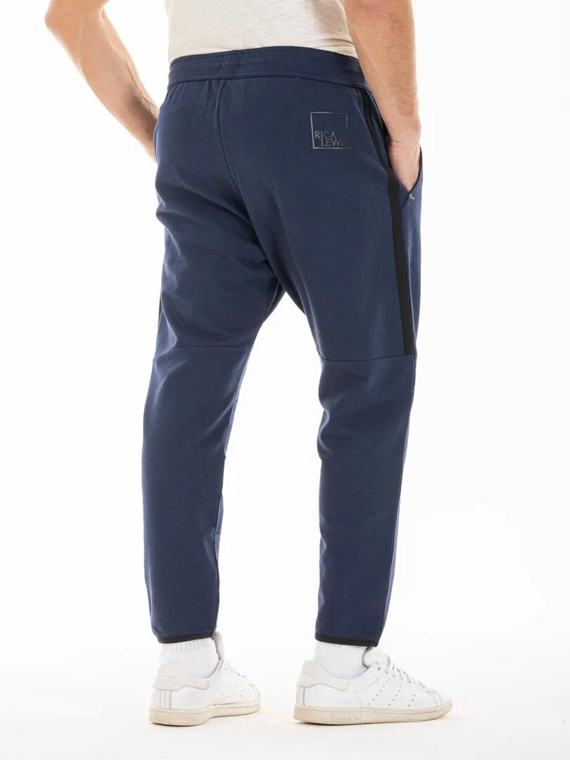 Pantalon de détente coupe fuselée KINGO 'Rica Lewis' - Bleu