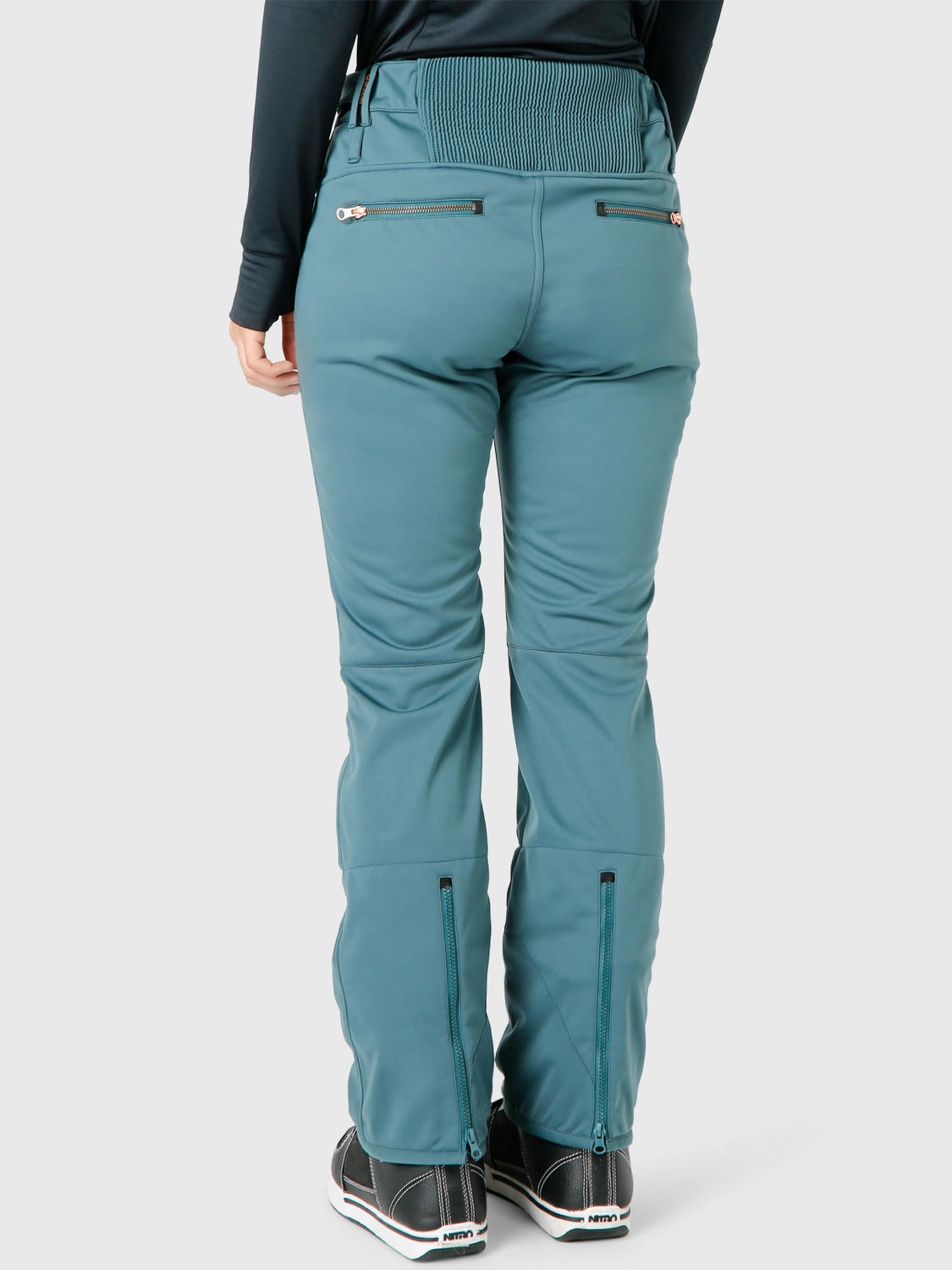 Pantalon de Ski Brunotti Women Coldlake Softshellpant Glass