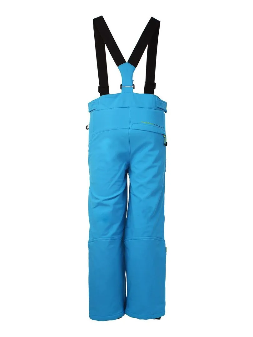 Pantalon de ski garçon ECESOFT - PEAK MOUNTAIN - Bleu