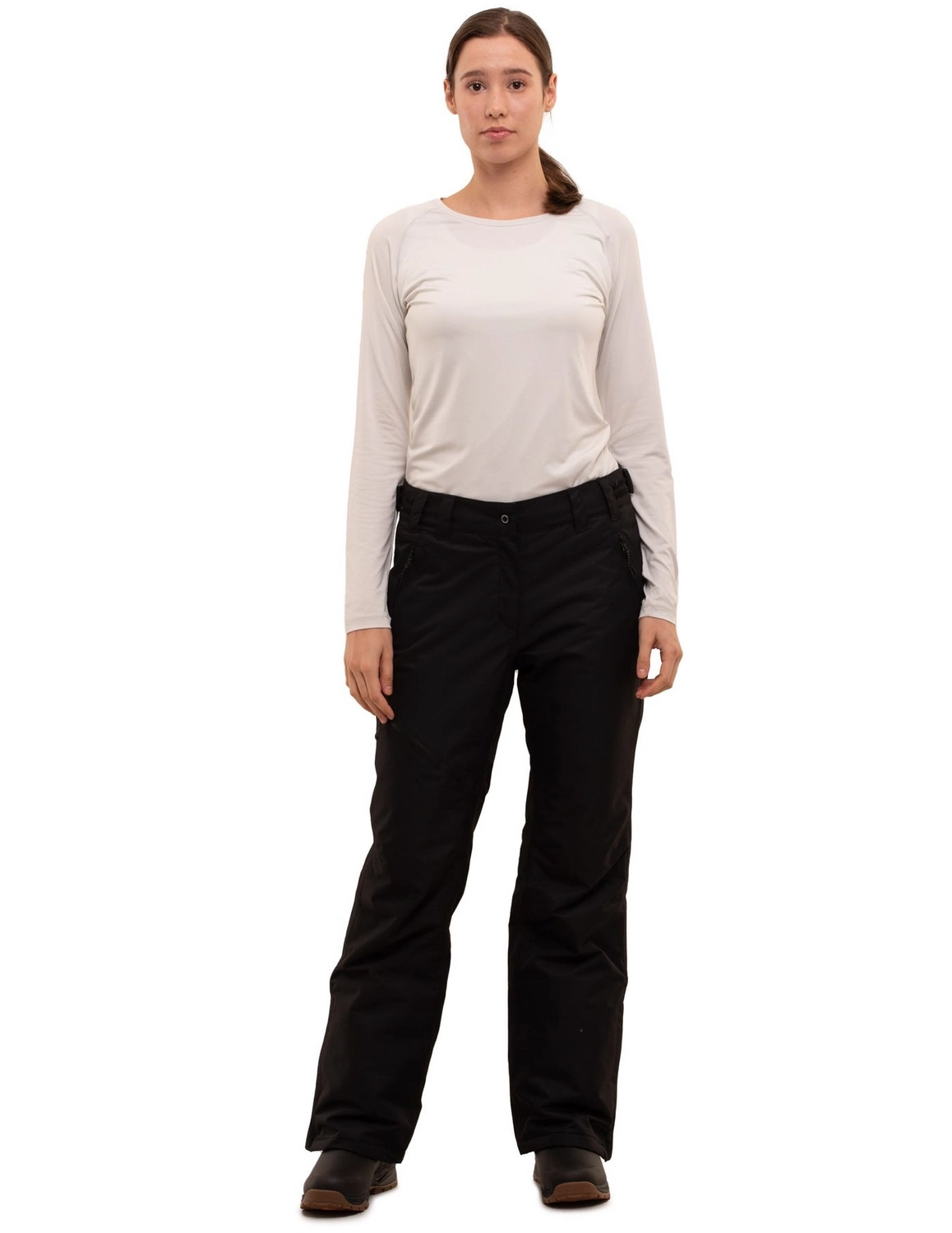 Pantalon de Ski Icepeak Women Curlew Wadded Trousers Black