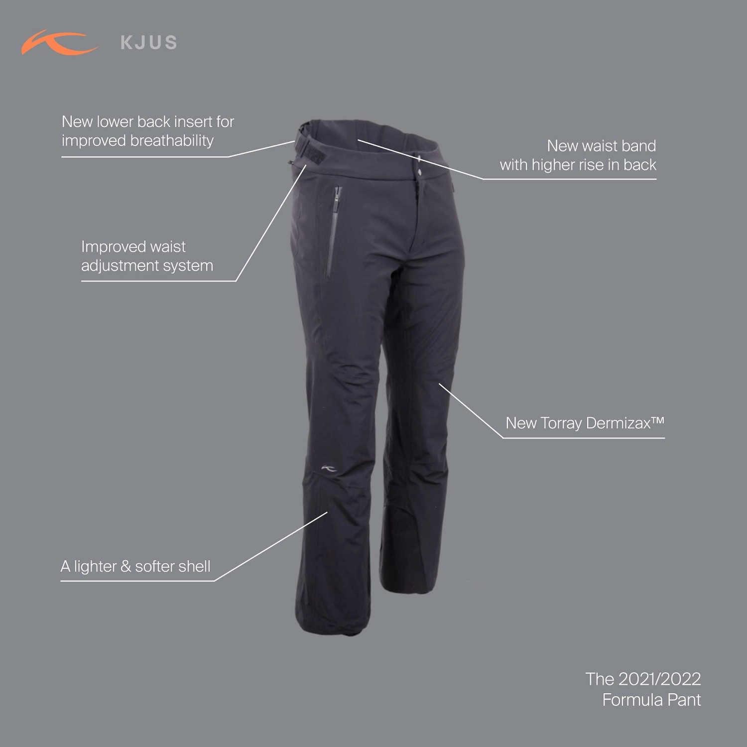 Pantalon de Ski KJUS Men Formula Carmine