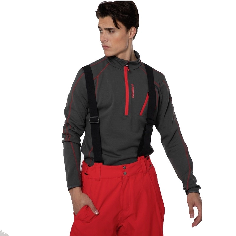 Pantalon de Ski Protest Men Miikka Snowpants Mars Red