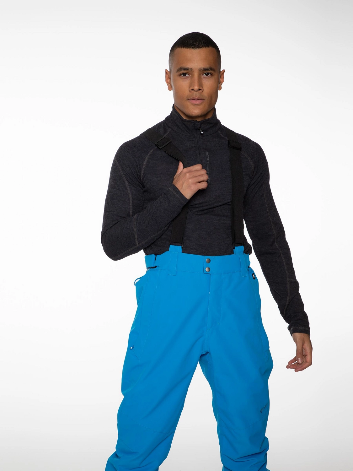 Pantalon de Ski Protest Men Owens Snowpants Marlin Blue