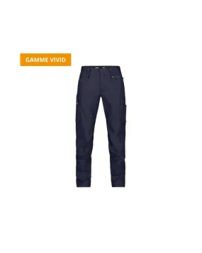 PANTALON DE TRAVAIL BRYCE MARINE POLY RECYCLE COTON BCI EME 250GR