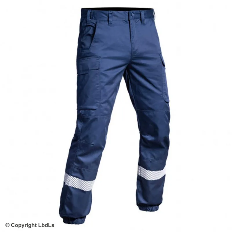 Pantalon HV-TAPE Sécu-one marine A10