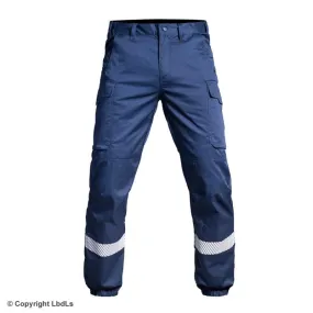 Pantalon HV-TAPE Sécu-one marine A10