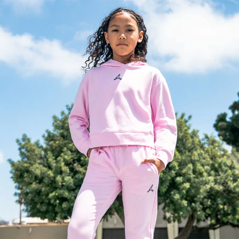 Pantalon Jordan Essentials pour Fille (6-16 ans) - Rose - 45A860-A9Y