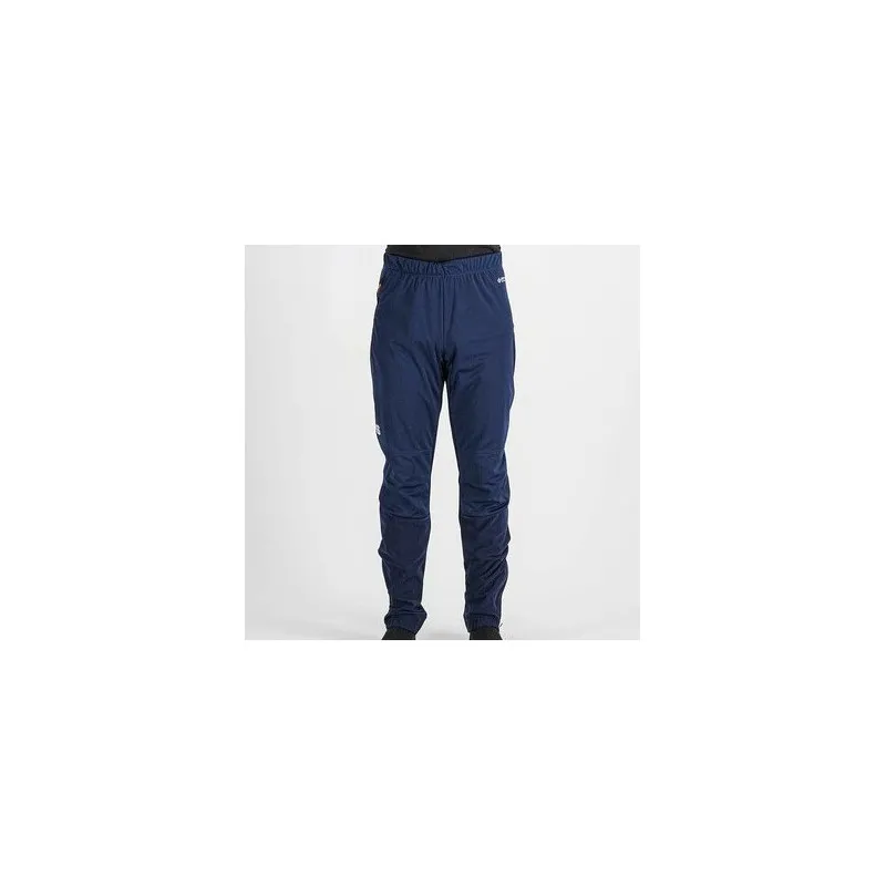 Pantalon Softshell ski nordique Homme Rythmo Bleu Sportful