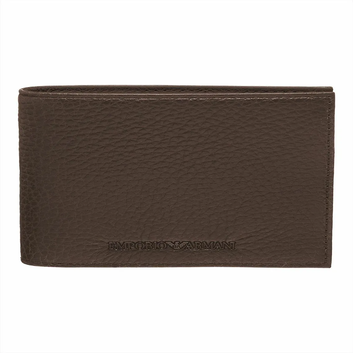 Porte-Monnaie - Bi-Fold Wallet marron en cuir | 3 Suisses