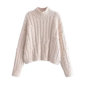 Pull bohème femme