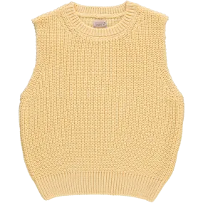 PULL CANNEBERGE Jaune Pastel