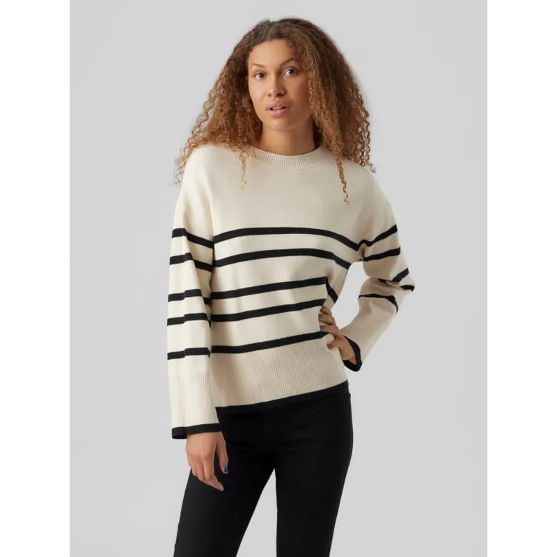 Pull double col v berilde vert femme - Deeluxe | wimod