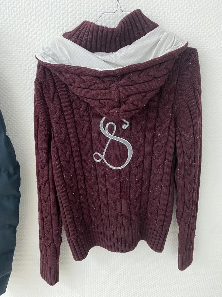 Pull le sabotier bordeaux