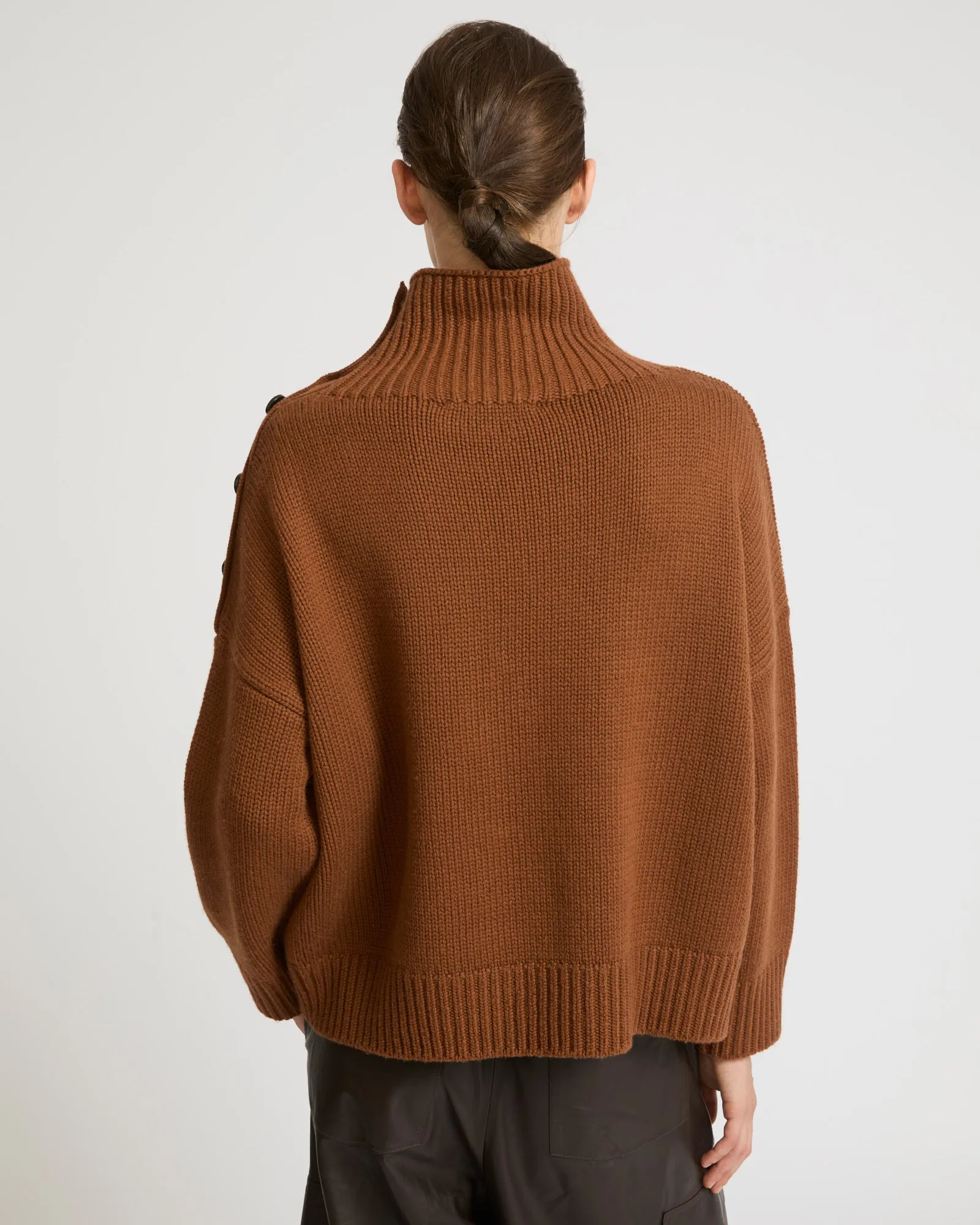 Pull oversize en maille